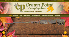 Desktop Screenshot of crownpointcampingarea.com